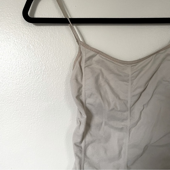 Tan / Beige Ruched Fitted Camisole | Size XS - Picture 5 of 7